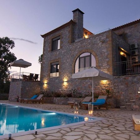 Elsa Villa By Elrin Villas Mani Neokhorion  エクステリア 写真